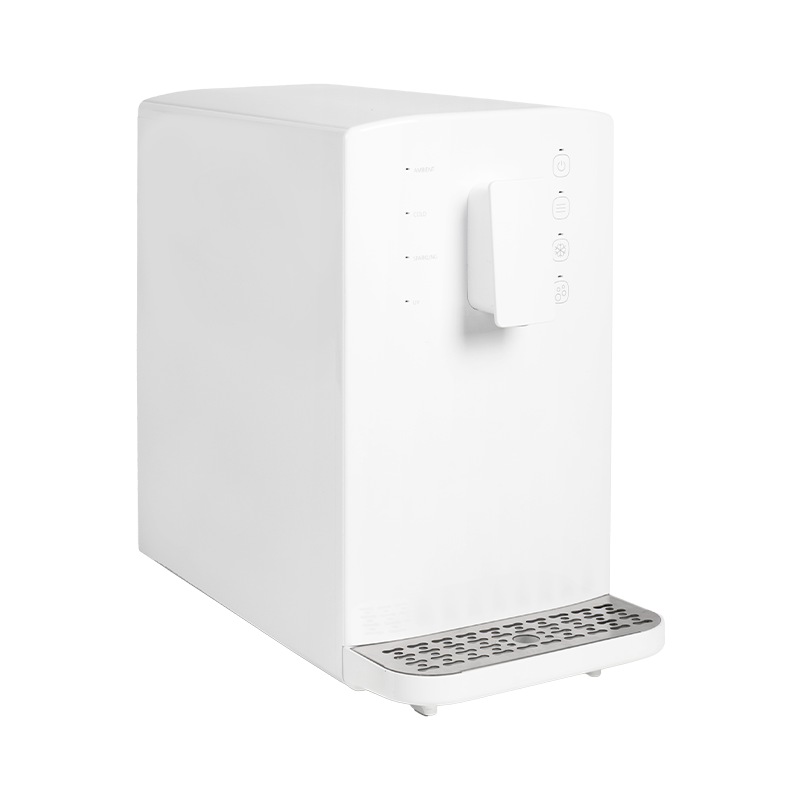 Dispensateur d'eau mousseux de comptoir de bureau avec bouton tactile